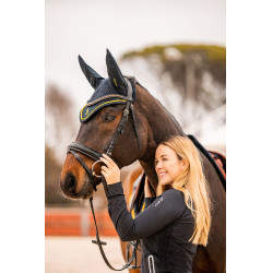 Bonnet anti-mouches Wicklow Horze Marine foncé Bleu