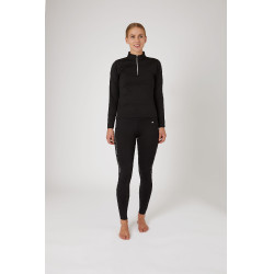 Top fonctionnel à manches longues Luminox Horze femme Noir Top fonctionnel à manches longues Luminox Horze femme Noir