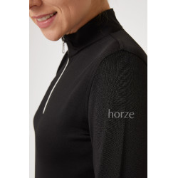 Top fonctionnel à manches longues Luminox Horze femme Noir Top fonctionnel à manches longues Luminox Horze femme Noir