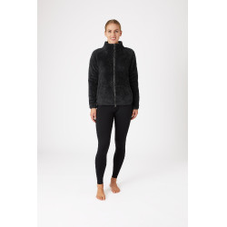 Veste polaire nounours Merida Horze femme Noir