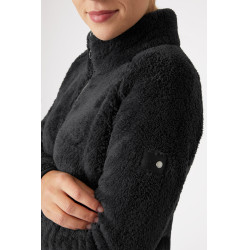 Veste polaire nounours Merida Horze femme Noir