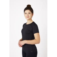 T-shirt fonctionnel Lucy femme Horze Marine foncé T-shirt fonctionnel Lucy femme Horze Marine foncé