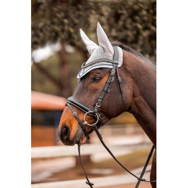 Bonnet anti-mouches Wicklow Horze Brume harbour Gris Bonnet anti-mouches Wicklow Horze Brume harbour Gris