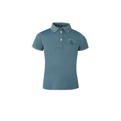 Polo fonctionnel Rae Horze enfant Bleu gobelin