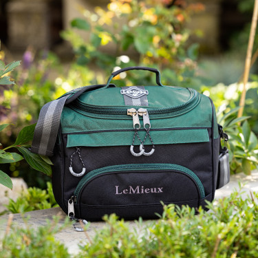 Sac de pansage LeMieux ProKit Lite Grooming Vert épicéa Sac de pansage LeMieux ProKit Lite Grooming Vert épicéa