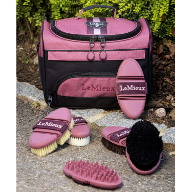 Sac de pansage LeMieux ProKit Lite Grooming Rose orchidée Sac de pansage LeMieux ProKit Lite Grooming Rose orchidée