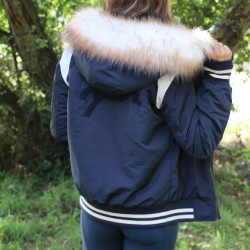 Bombers Pénélope Lyon Marine / off white Bleu marine Bombers Pénélope Lyon Marine / off white Bleu marine