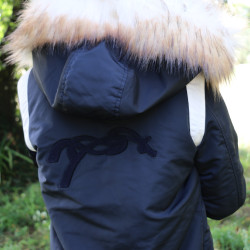Bombers Pénélope Lyon Marine / off white Bleu marine Bombers Pénélope Lyon Marine / off white Bleu marine