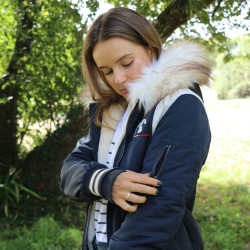 Bombers Pénélope Lyon Marine / off white Bleu marine Bombers Pénélope Lyon Marine / off white Bleu marine