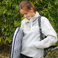 Sweat Pénélope Pépita Gris