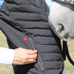 Doudoune sans manches Longueil Paddock Sports Noir