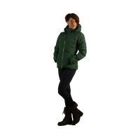 Doudoune femme imperméable Askola Flags & Cup Noir