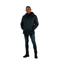 Veste de pluie enfant Lieto Flags & Cup Bleu marine