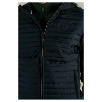 Sweat zippé homme bimatière Sauvo Flags & Cup Bleu marine