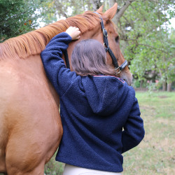 Anorak Equithème Celia Bleu marine Anorak Equithème Celia Bleu marine