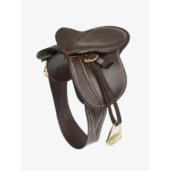 Selle pour Mini Poney LeMieux Marron