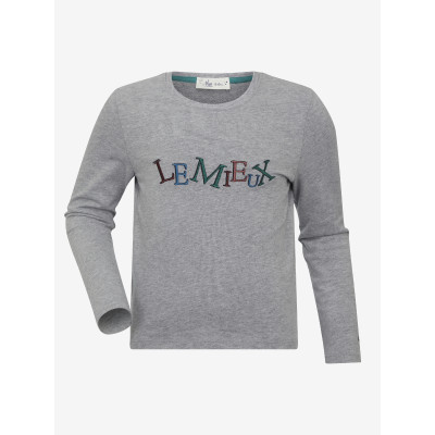 T-shirt manches longues Mini LeMieux Jamie Gris