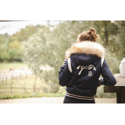Bombers Pénélope Lyon Marine / off white Bleu marine Bombers Pénélope Lyon Marine / off white Bleu marine