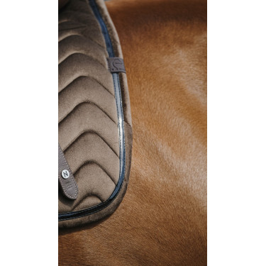Tapis de selle Equithème Glossy Marron Tapis de selle Equithème Glossy Marron