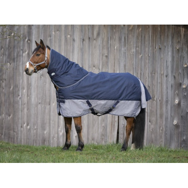 Couverture Equithème Tyrex 600 Doublée polaire Couverture Equithème Tyrex 600 Doublée polaire