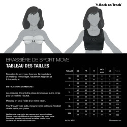 Brassière Back on Track® Move Noir