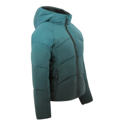Doudoune Equithème Laura enfant Turquoise Bleu Doudoune Equithème Laura enfant Turquoise Bleu