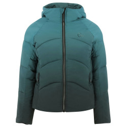 Doudoune Equithème Laura enfant Turquoise Bleu Doudoune Equithème Laura enfant Turquoise Bleu
