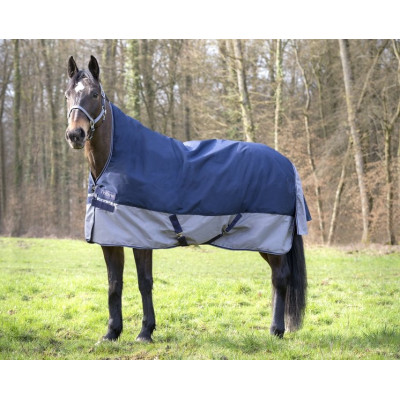 COUVERTURE EQUI THEME TYREX 600 D HIGH NECK 150G