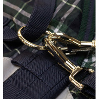 Couverture Horseware Rhino Wug Vari-Layer 250g Vert à carreaux / vert