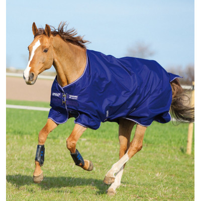 Couverture Horseware Amigo Hero 900 200g Bleu atlantique / ivoire