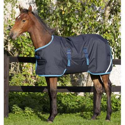 Couverture poulain Horseware Amigo Ripstop Foal 50g Marine / bleu électrique