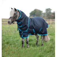 Couverture shetland Amigo Hero 6 Ripstop Petite Plus 200g Marine / bleu électrique