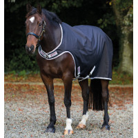 Couverture de marcheur Horseware Amigo 100g Noir / argent / rouge