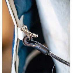 Liner Horseware 200g Eco Sarcelle eco print / gris Bleu