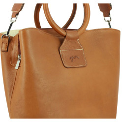 Sac Pénélope Emeline Cognac Marron