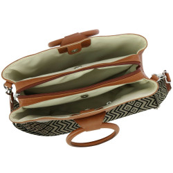 Sac Pénélope Emeline Cognac Marron