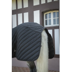 Couverture d'écurie Diagonale Paddock Sports 400g Noir Couverture d'écurie Diagonale Paddock Sports 400g Noir