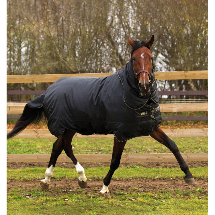 Couverture Horseware Trot Plus avec couvre-cou 350g