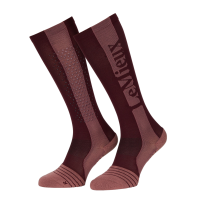 Chaussettes en silicone LeMieux Performance Merlot Rouge Chaussettes en silicone LeMieux Performance Merlot Rouge
