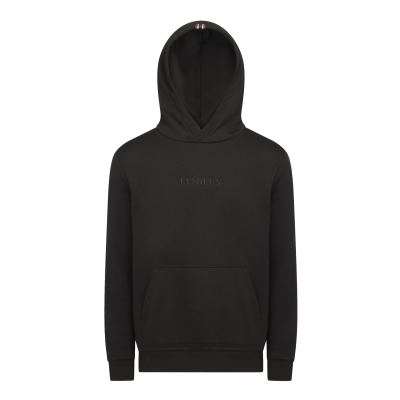 Sweat à capuche LeMieux homme doublé polaire Noir