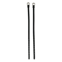 Lanières d'éperon Marseille Horze boucle strass Noir / argent