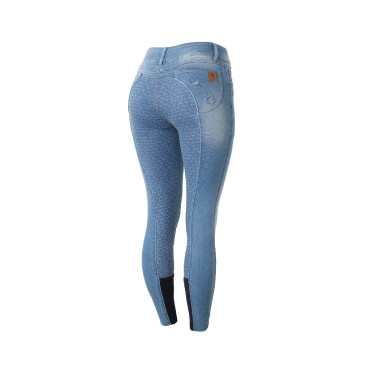 Jean Fond intégral Silicone taille haute Kaia femme Horze Jean Fond intégral Silicone taille haute Kaia femme Horze
