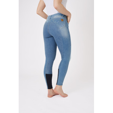 Jean Fond intégral Silicone taille haute Kaia femme Horze Jean Fond intégral Silicone taille haute Kaia femme Horze