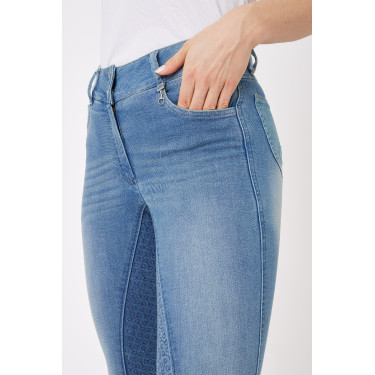 Jean Fond intégral Silicone taille haute Kaia femme Horze Jean Fond intégral Silicone taille haute Kaia femme Horze