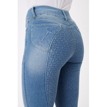 Jean Fond intégral Silicone taille haute Kaia femme Horze Jean Fond intégral Silicone taille haute Kaia femme Horze