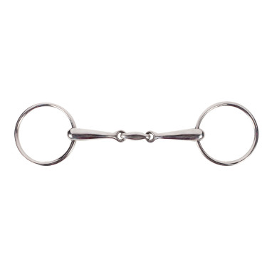 Mors de filet à canon double brisure Chantilly Horze Mors de filet à canon double brisure Chantilly Horze