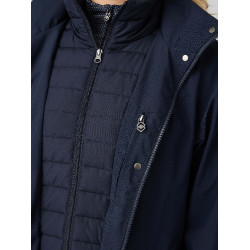 Manteau long d'équitation léger LeMieux Amélie Bleu marine