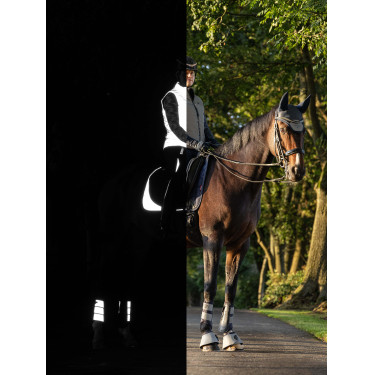 Tapis LeMieux Reflective Suede Dressage Square Tapis LeMieux Reflective Suede Dressage Square