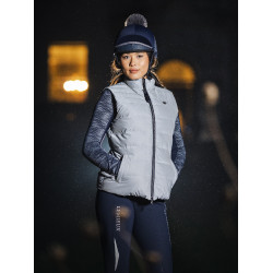 Toque réfléchissante LeMieux Eleanor à pompons Bleu marine Toque réfléchissante LeMieux Eleanor à pompons Bleu marine