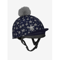 Toque réfléchissante LeMieux Eleanor à pompons Indigo Bleu Toque réfléchissante LeMieux Eleanor à pompons Indigo Bleu
